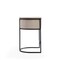 Manhattan Comfort Cosmopolitan Counter Stool in Cream and Black, PK2 2-CS008-CR - alternate 2